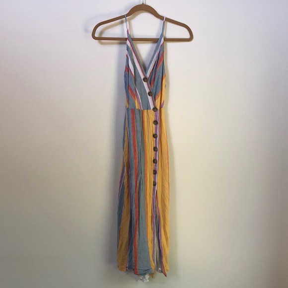 Urban Outfitters Dresses & Skirts - Striped Linen Dress